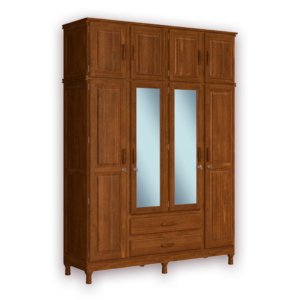 Ropero Evidence Xangai Imbuia Fosco